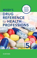Mosby's Drug Reference for Health Professions, 5th Edition